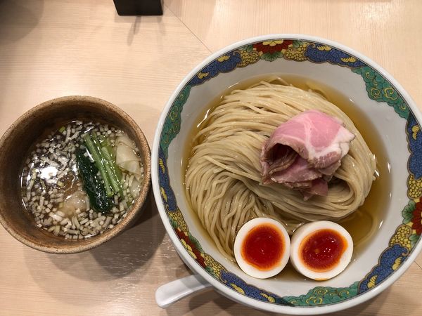 「特製鰹昆布水つけめん（300グラム）」@つけめん金龍の写真
