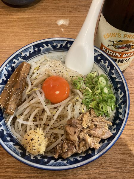 「まぜそば、少なめ」@鶏そば 煮干そば 花山の写真