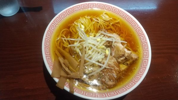 「親鶏鶏油の汁そば（この日限定）1200円」@中華そば えもとの写真