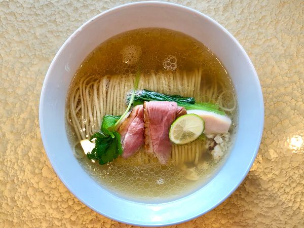 「★塩 中華蕎麦🍜¥800」@中華蕎麦 鳴神食堂の写真