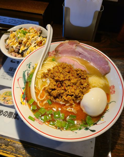 「味玉ニボ台湾ラーメン¥1040+マヨチャーシューご飯¥250」@らぁめん小池の写真
