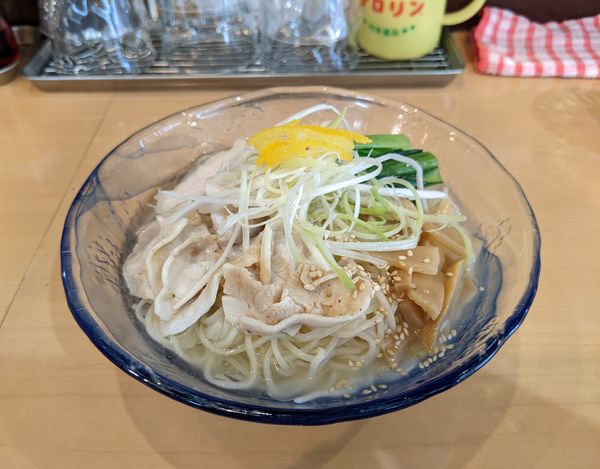 「柚子塩冷やしラーメン」@魂麺の写真