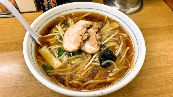 「もやしラーメン」@福しん 上野駅前店の写真