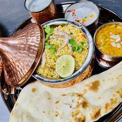 ディナーセット(マトンビリヤニ)