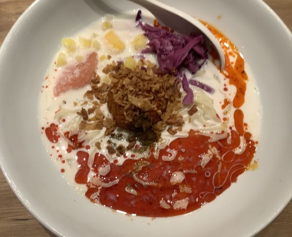 「[限定]冷やしからか麺」@一風堂 キュービックプラザ新横浜の写真