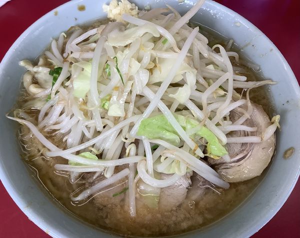 「ラーメン　小」@ラーメン二郎 中山駅前店の写真