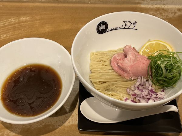 「冷やし貝だしつけ麺　￥８８０」@Ramenぶろすの写真