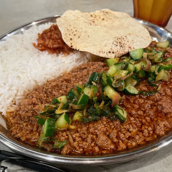 「夏野菜のキーマカレー」@SABINANDOの写真