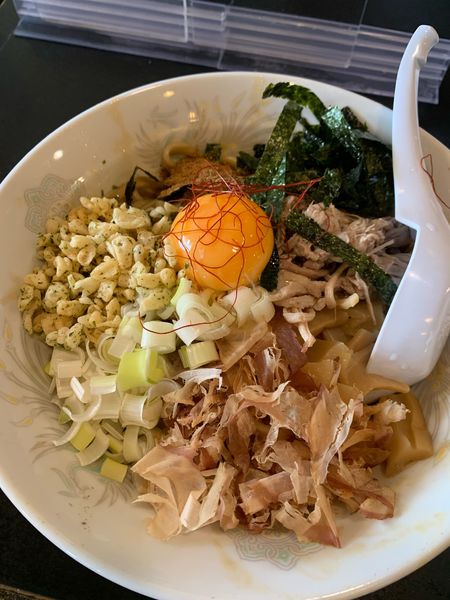 「和風まぜそば」@麺とび六方の写真