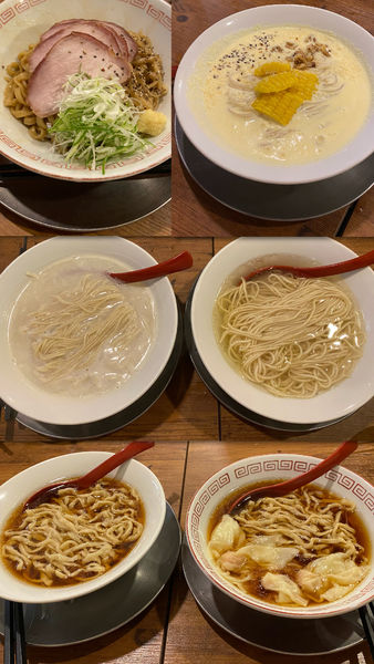 「「オフ会メニュー」いろいろなラーメン」@立ち呑み居酒屋 金町製麺の写真