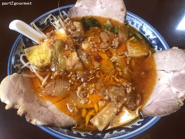 「勝浦タンタンチャーシュー (1,200円)」@ぴかいちラーメンの写真