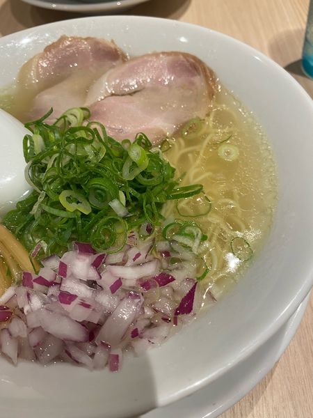 「塩ラーメン」@京都ラーメン 森井 明大前店の写真