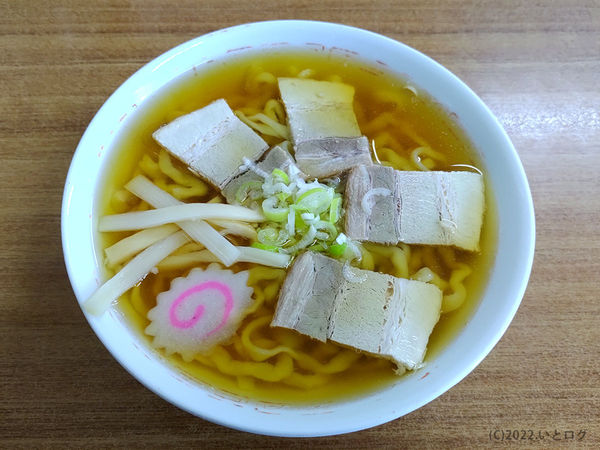 「極太手打ちチャーシュー麺」@食堂なまえの写真