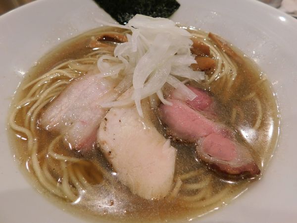 「煮干しらぁ麺￥８５０」@麺処 にし尾の写真