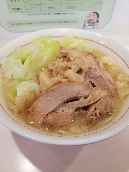 「ミニ塩ポタージュ　にんにく少しアブラ」@ハイパーファットンの写真