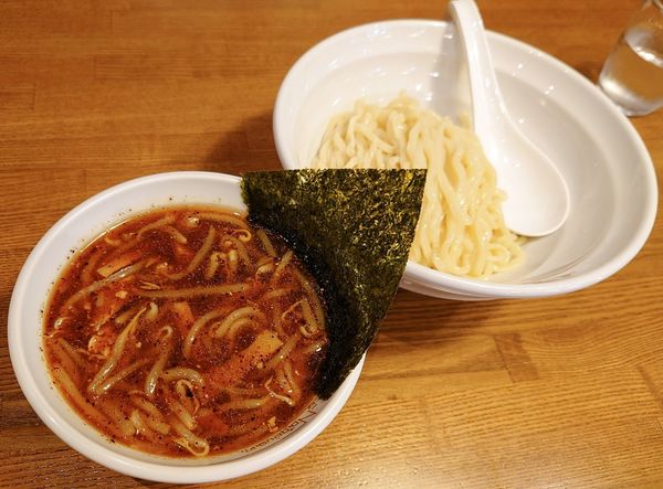 「辛にんにくつけ麺【冷やし】」@らーめん Nageyariの写真