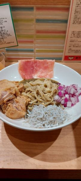 「肉ニボニボヴェーゼ」@煮干し Noodles Nibo Nibo Cinoの写真
