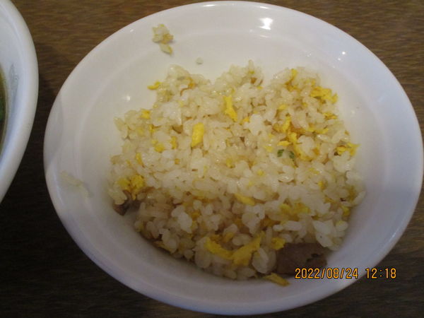 「半チャンラーメン 680円の半チャーハン」@中国料理 聚仙の写真