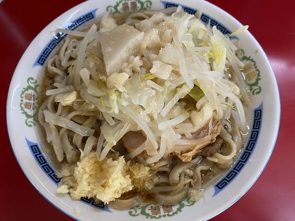 「小ラーメン 500円」@ラーメン二郎 目黒店の写真