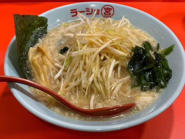 「ネギラーメン（醤油）」@ラーショマルミヤ 世田谷松原店の写真