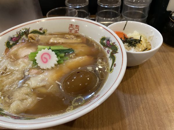 「SP醤油ラーメン」@MENクライの写真