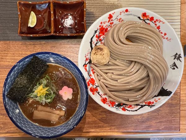 「濃厚豚骨魚介つけめん」@中華蕎麦 沙羅善の写真