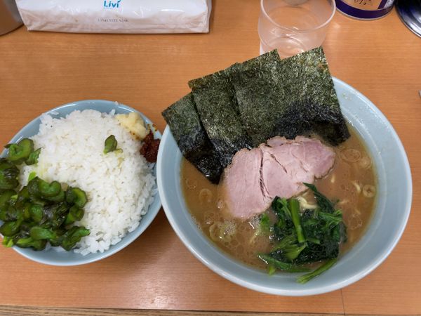 「ラーメン並」@横浜らーめん 武蔵家 綾瀬店の写真