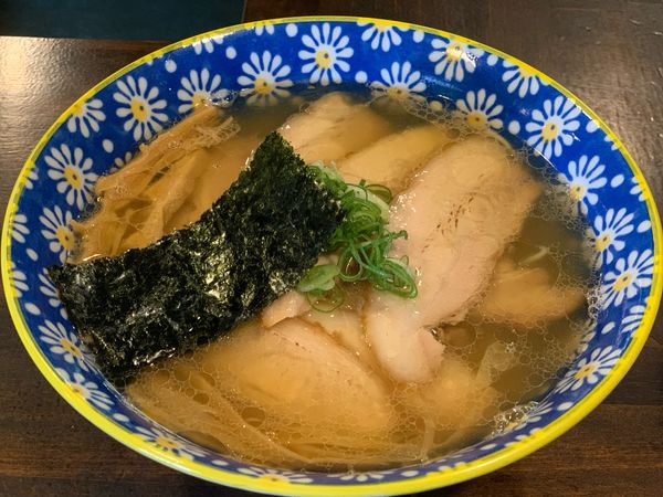 「塩ラーメン＋チャーシュー」@カミカゼの写真