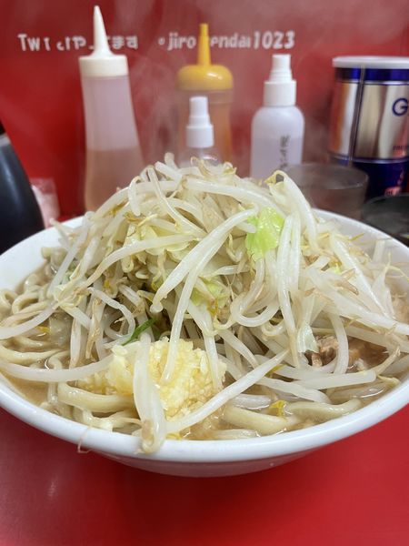 「小ラーメン（にんにく）¥790」@ラーメン二郎 仙台店の写真