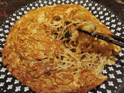 「梅蘭焼きそば普通味(大盛り)(1135)」@梅蘭 MARK IS みなとみらい店の写真