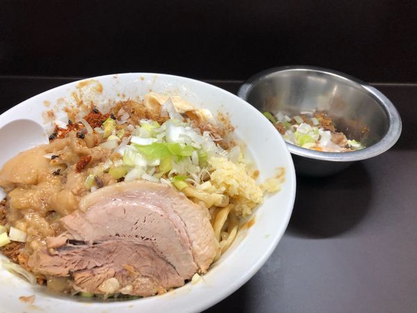 「冷やし豆乳坦々混ぜそば」@ラーメン一心の写真