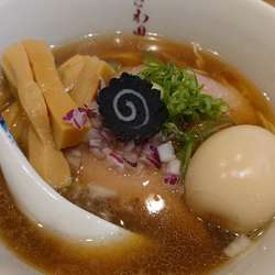 特製炭火焼鯵煮干 醤油そば