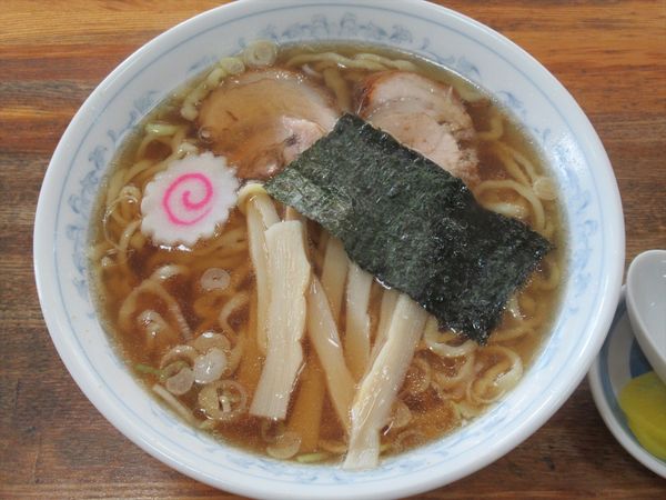 「醤油ラーメン（600円）」@金ちゃんラーメン 南原店の写真