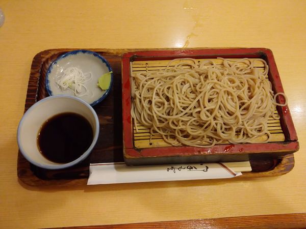 「もりそば（638円）」@渋谷更科の写真