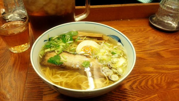 「和風柳麺690円」@麺屋ひょっとこの写真