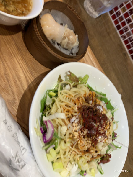 「冷やし汁無し坦々麺」@Chinese Kitchen DRUNK DRAGON 立川店の写真