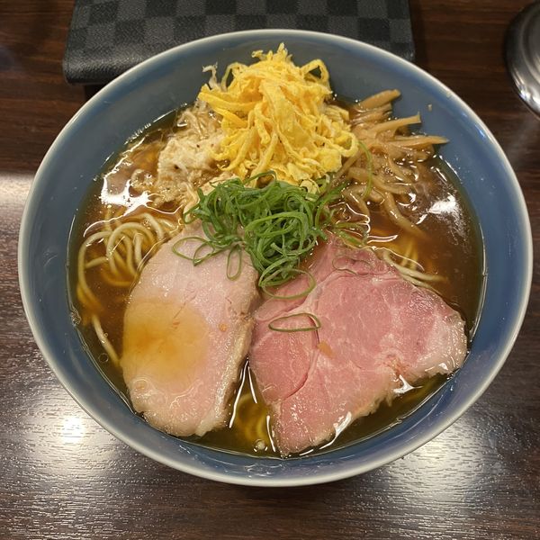 「醤油そば+和え玉　¥950+200」@麺屋 ルリカケスの写真