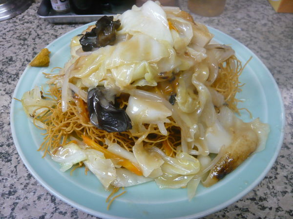 「長崎皿うどん（少なめ）」@ばってん亭の写真