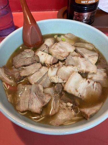 「ダブルチャーシュー麺」@来々軒の写真