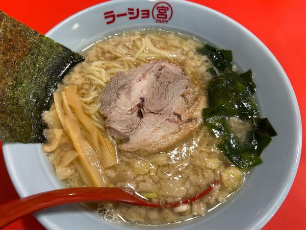 「ラーメン 醤油」@ラーショマルミヤ 世田谷松原店の写真