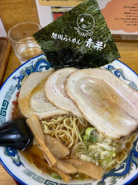 「正油チャーシューらぅめん」@旭川らぅめん青葉 本店の写真
