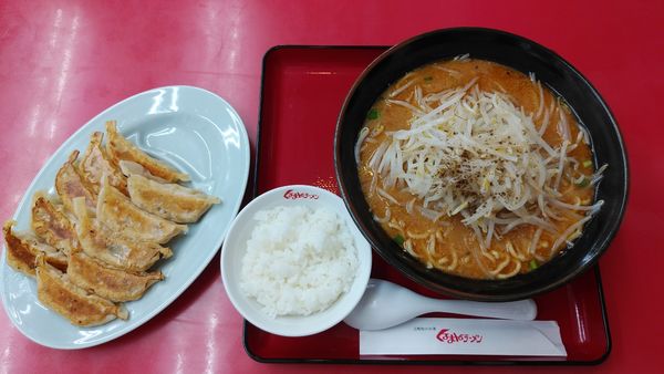 「味噌ラーメン」@くるまやラーメン 下戸祭店の写真