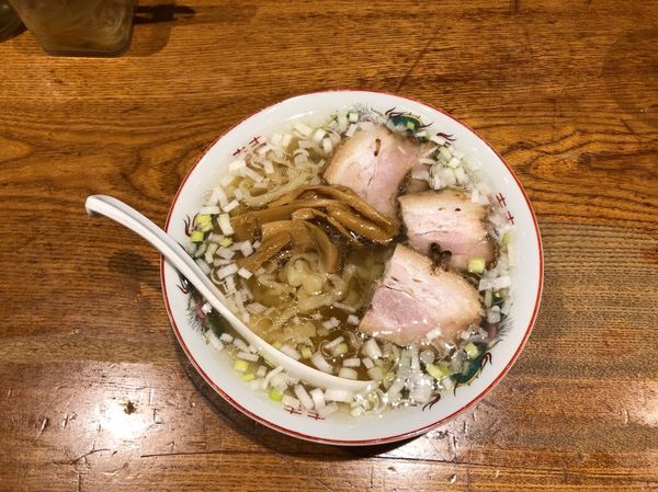 「限定：塩中華そば900円」@渡なべの写真