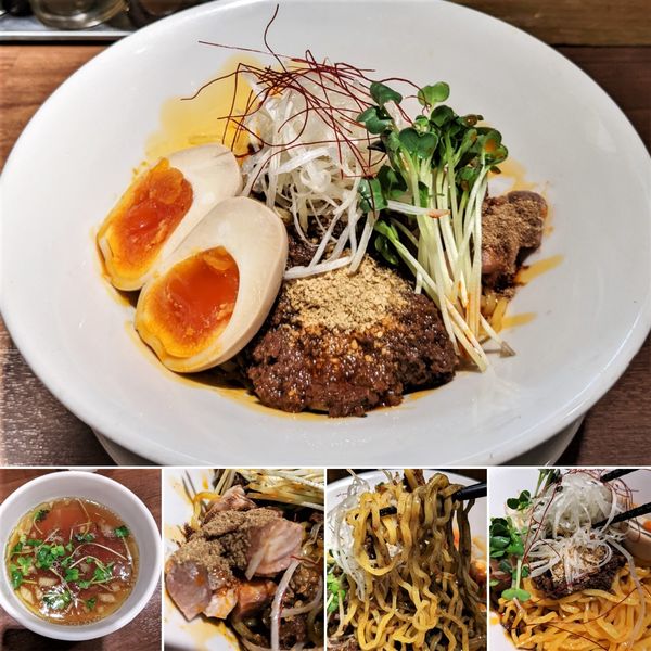 「汁なし烏賊担々麺(ゲリラ限定)　1200円」@麺屋 ねむ瑠の写真