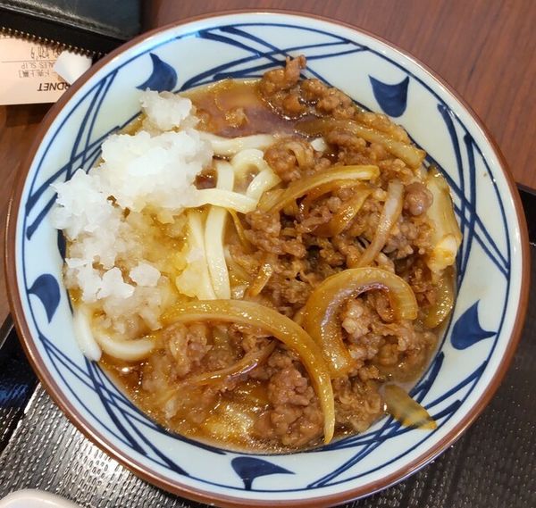 「鬼おろし肉ぶっかけうどん690円」@丸亀製麺 山形店の写真