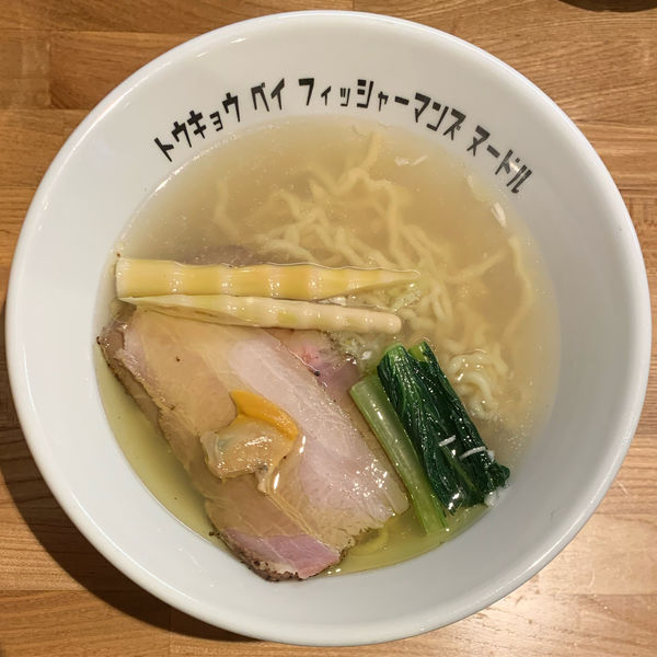 「潮らぁ麺」@Tokyo Bay Fisherman’s Noodle 茅ヶ崎店の写真