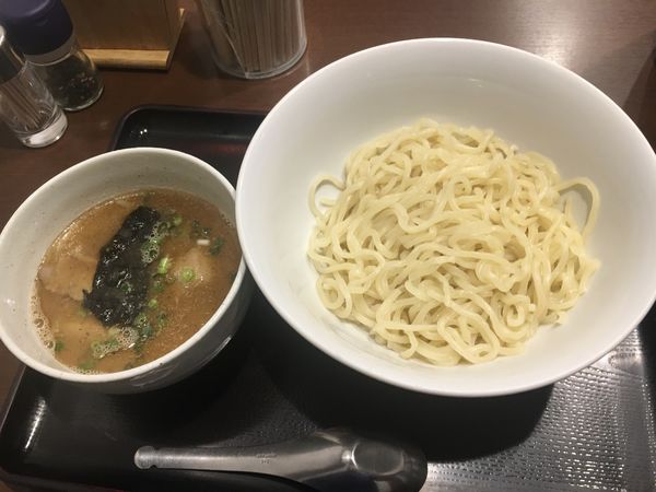 「つけ麺(温盛)¥850」@中華そば おかべの写真