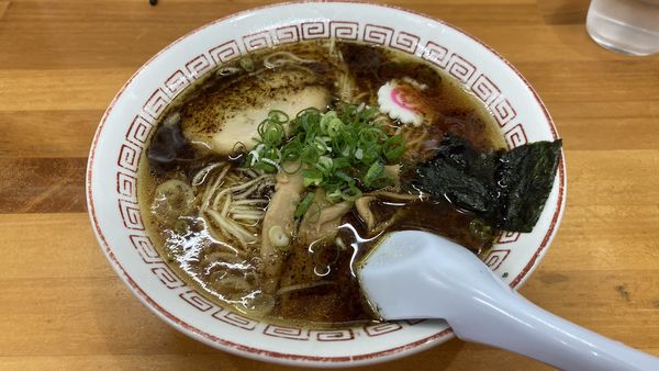 「屋台しょう油 焦がしネギ油」@虎徹の写真