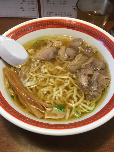 「鶏チャーシュー麺(醤油)」@中華そば 嘉一の写真