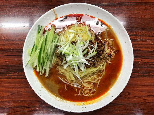 「芝麻醤麺(ゴマ味辛味メンスープなし)」@中華四川料理 天山の写真